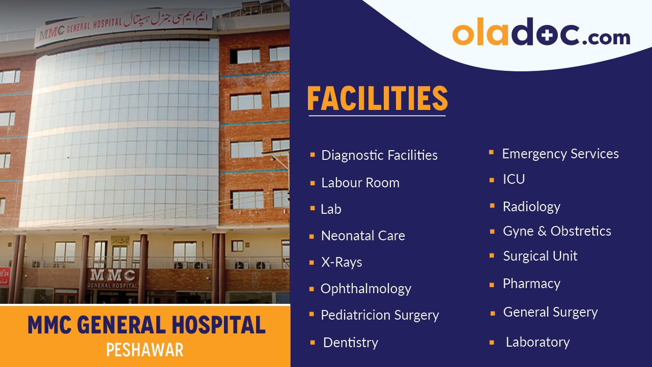 MMC General Hospital, Peshawar Doctors List, Fee, Contact Number